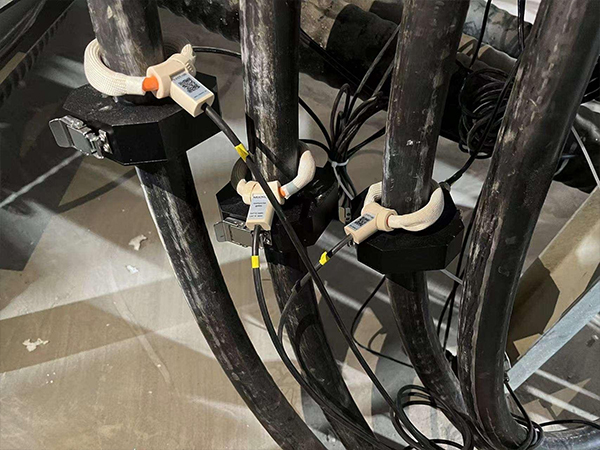 电缆护层环流、局放在线监测安装(图1)